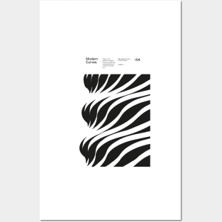 Modern Curves 04, Modern Architecture Design, minimalist Design, Modern Art, Typographic, Helvetica Posters and Art